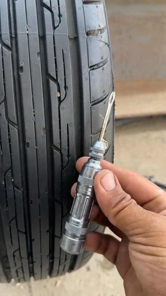 New Mountain Bike Tubeless Tire Repair Tool - Aluminum Alloy Combination Repair Tool