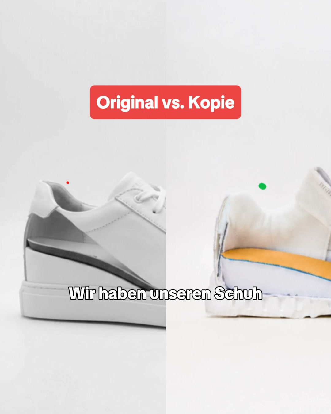 Der Schuh, der deine Ausstrahlung verändert.