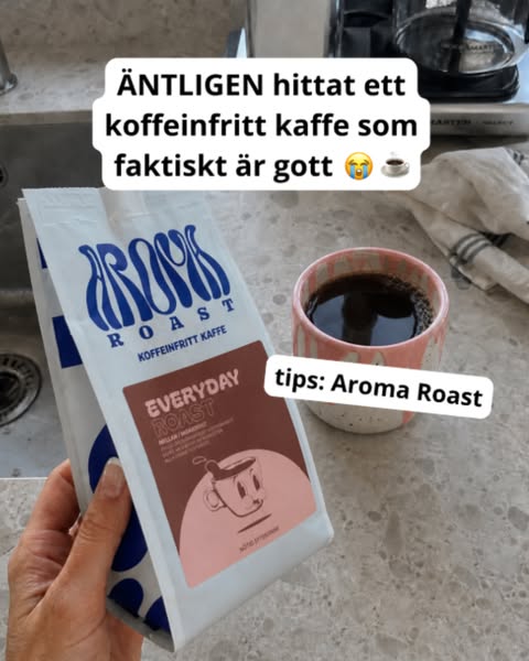 Upptäck vårt koffeinfria kaffe