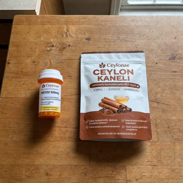 Ceyloninkaneli 7200 mg + MCT-öljy