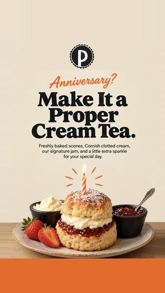 Toast to Love with a Cream Tea