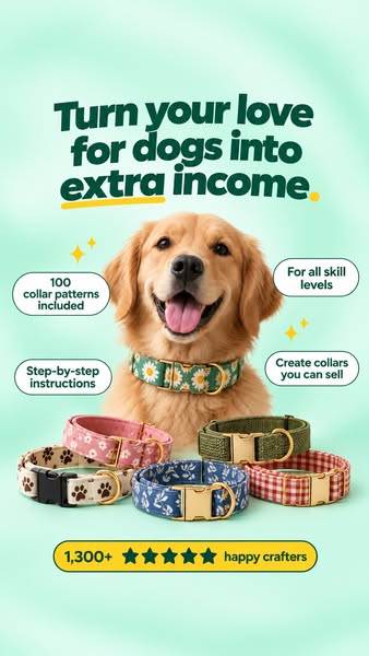 Turn Your Love for Dogs Into a Creative Income Idea
