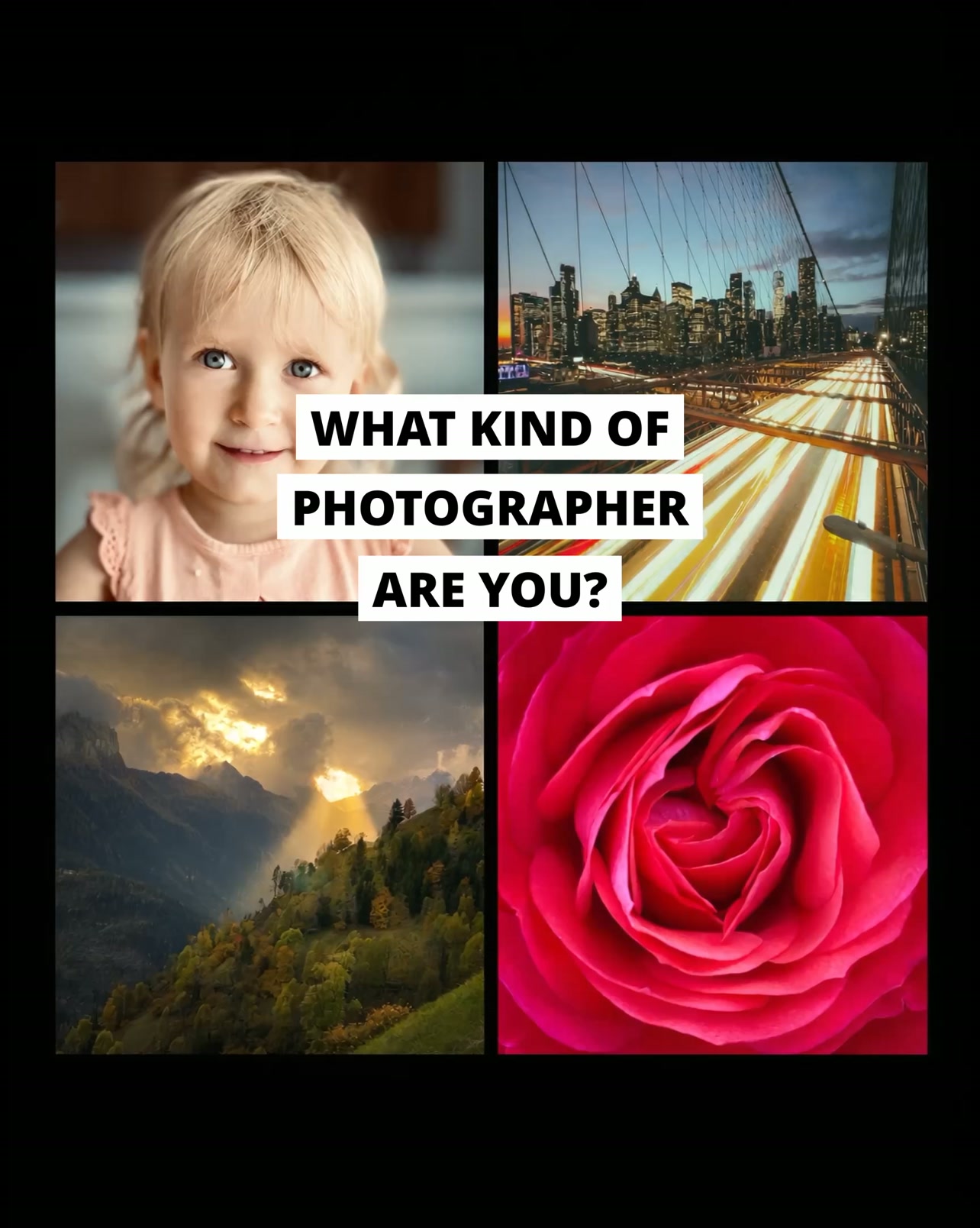 What Kind of Photographer Are You?