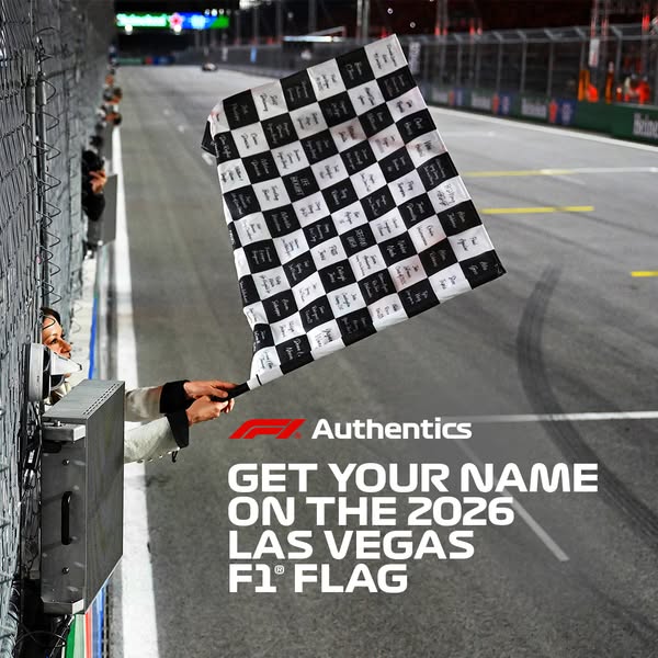 Put Your Name on the Chequered Flag