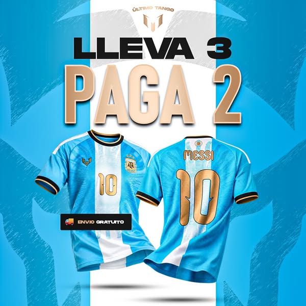 Último Tango: la camiseta de Messi