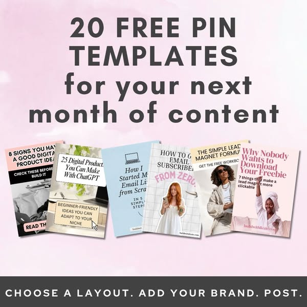 Choose a Layout. Add Your Brand. Post.