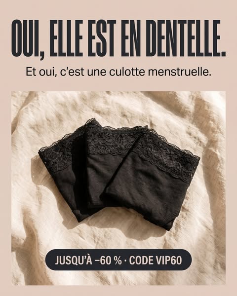 Oui, elle est en dentelle.