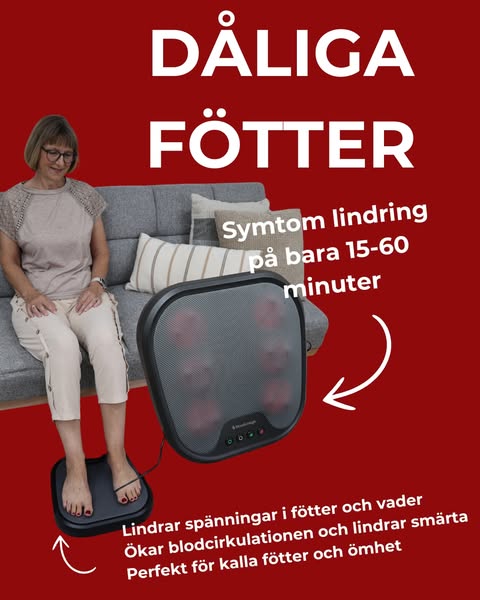 Har du trötta fötter eller ben?