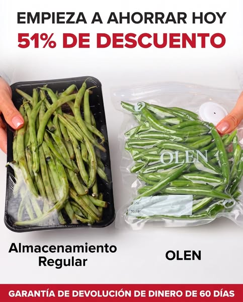 Mantén tus alimentos frescos 5 veces más tiempo