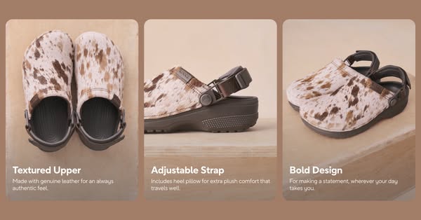 Crocs Crafted Collection