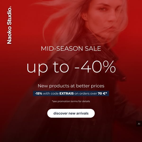 Fino a -40% + codice EXTRA15