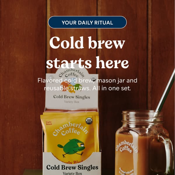 Cold brew starts here.