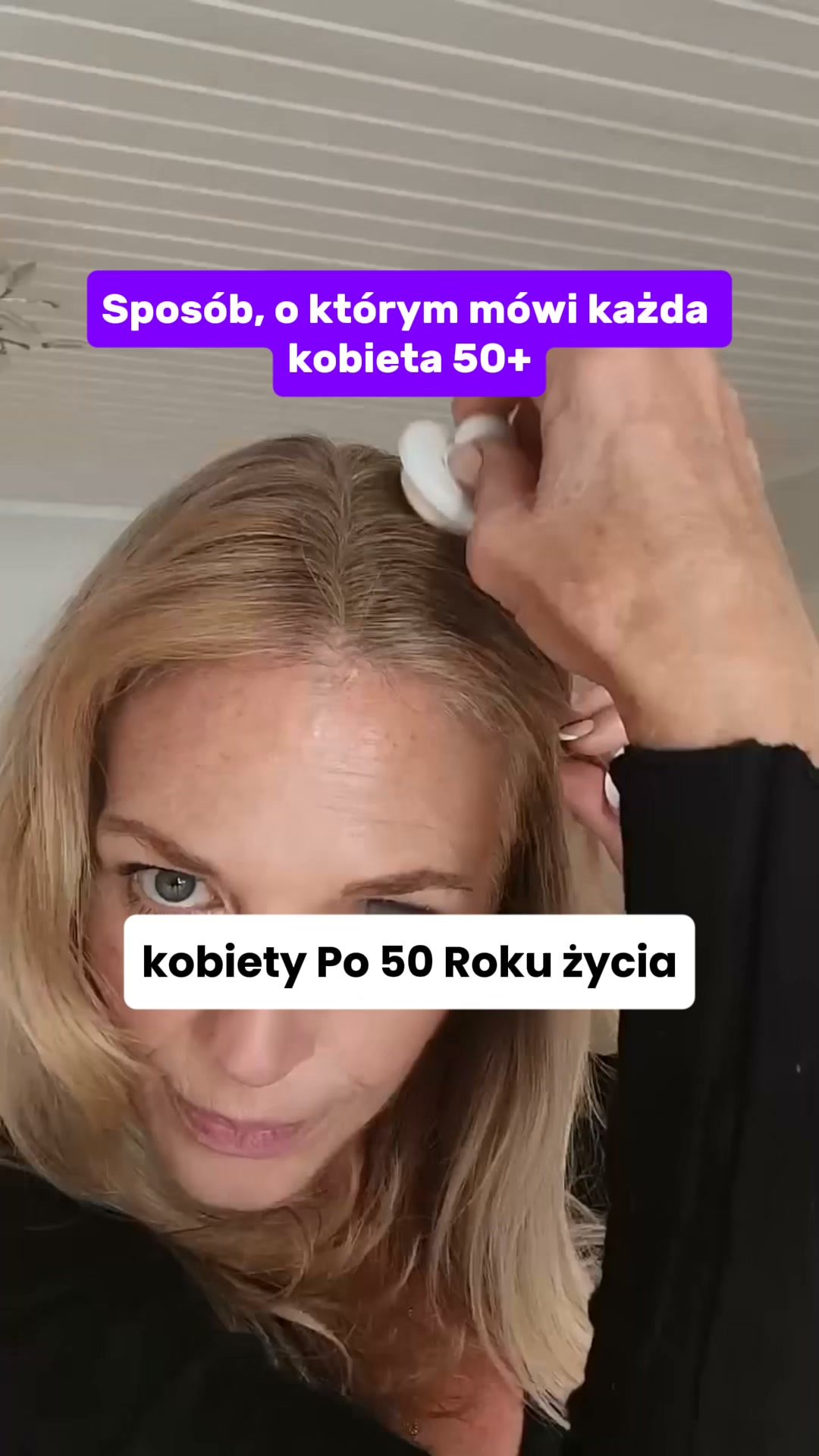 Naturalne zakrycie odrostu dla Kobiet 50+