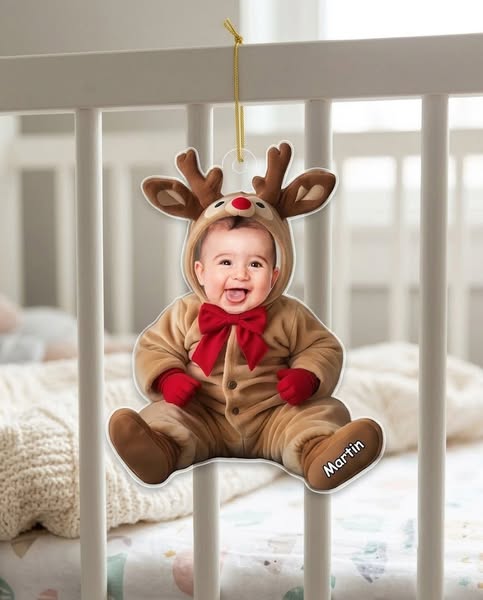 Mamas kleines Rentier Personalisieren Sie Ihr Ornament