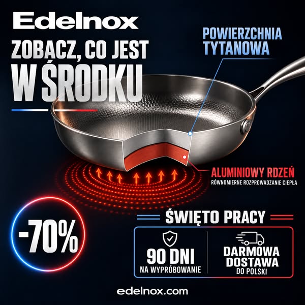 Gotuj zdrowo, bez chemicznej powłoki