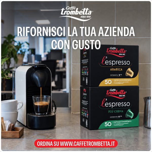 Fai scorta di caffè per la tua azienda