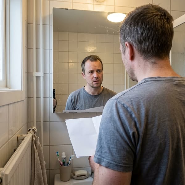 Provsvaren som inte stämde med bilden i spegeln