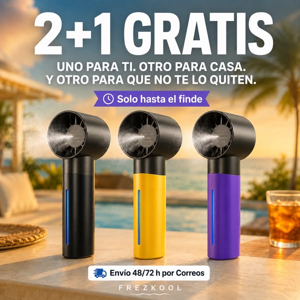 2+1 GRATIS solo hasta el finde
