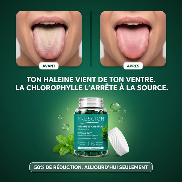 La solution interne contre la mauvaise haleine qui revient toujours !