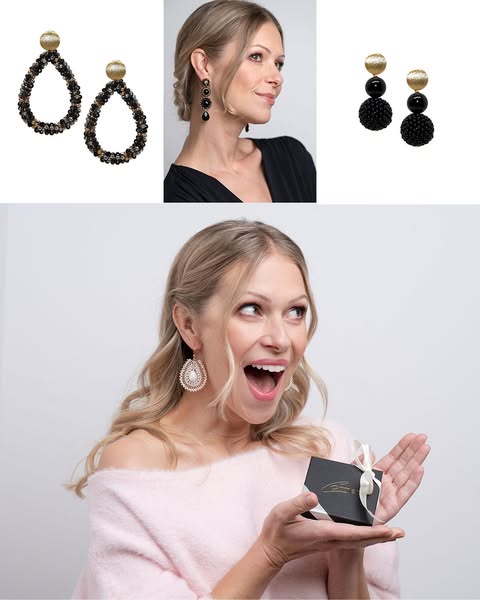 Bei uns findest Du handgefertige Ohrringe für besondere Momente in Österreich gefertigt exklusiver Designerschmuck leicht und angen