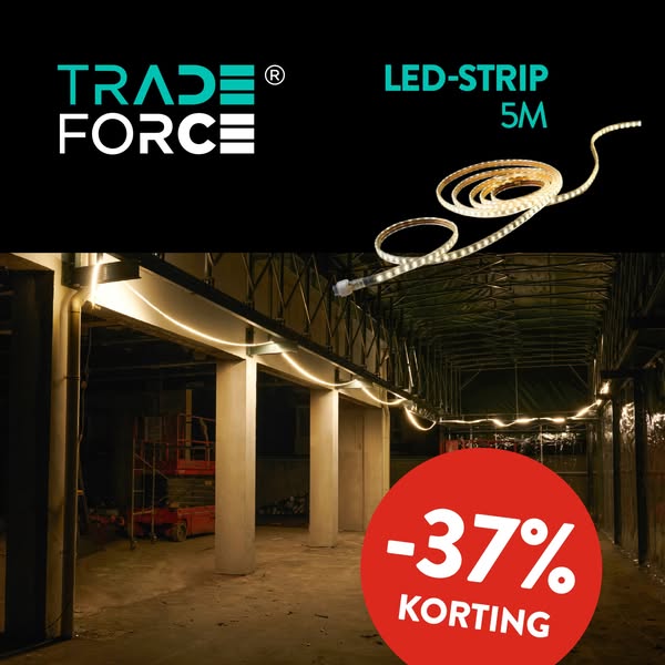 TradeForce LED-strip: -37% korting
