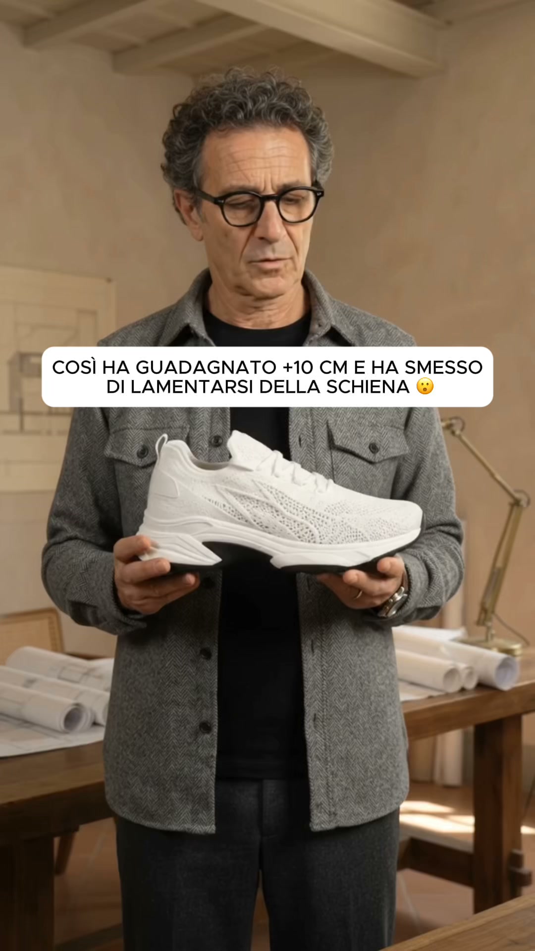 Sneaker Urbane +10cm | Distinzione e Postura