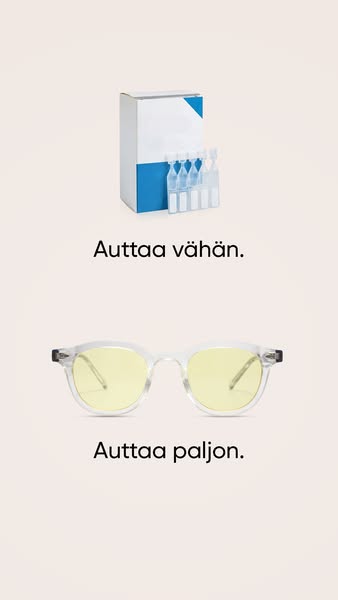 Toimistotyön "suojalasit"