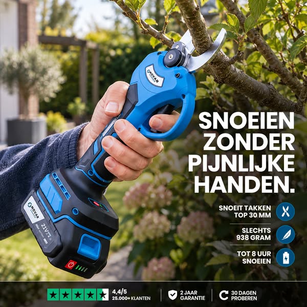 Snoeien zonder pijnlijke handen