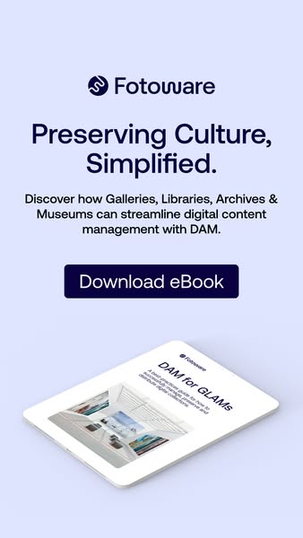Free guide: DAM for Museums & Archives