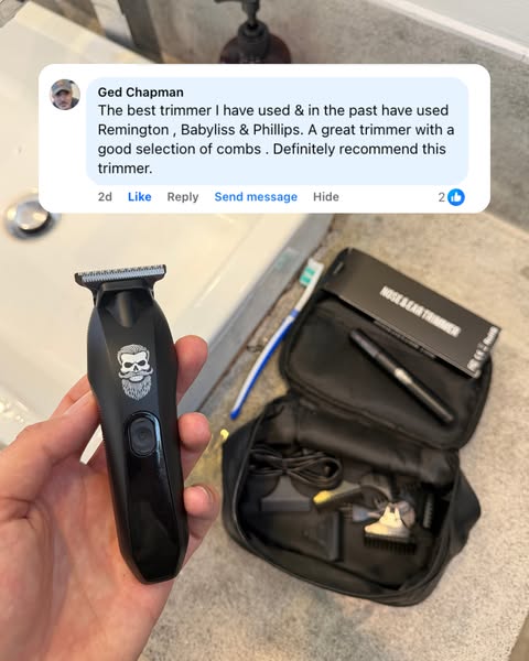 SKELETON BEARD TRIMMER