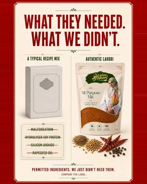 Turn the packet over