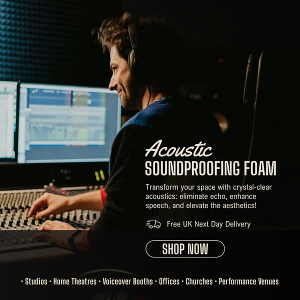 Acoustic Soundproofing Foam