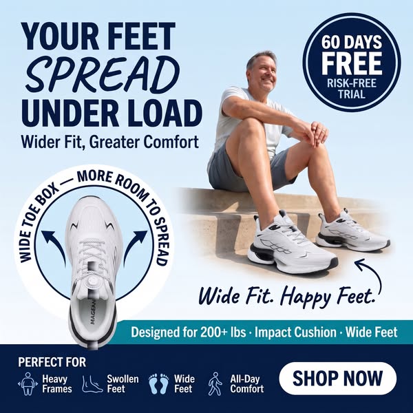 Your Feet Spread Under Load