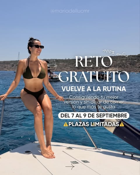 Evento gratuito · Este septiembre no empiezas de cero | María de Lluc