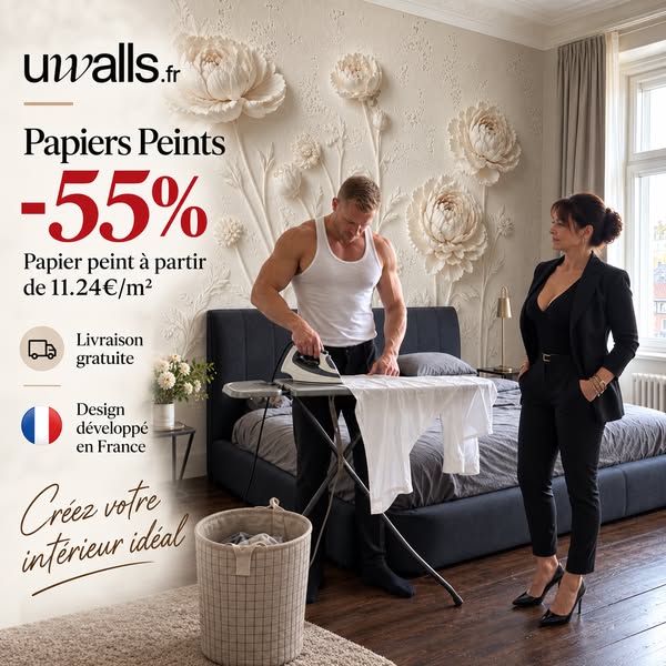 ‼ –40 % DE REMISE‼ PAPIERS PEINTS (€13)