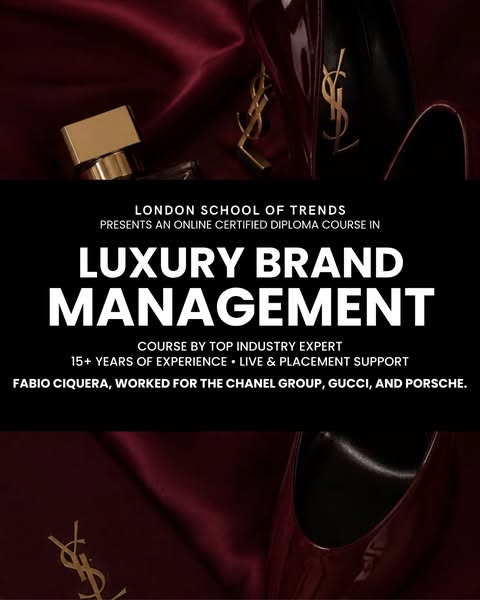 Learn luxury brand management