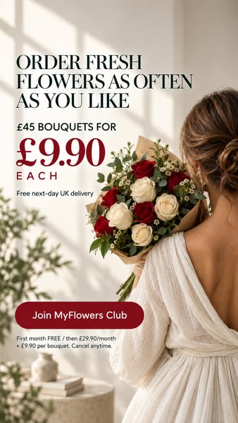 £45 bouquet. Club price £9.90