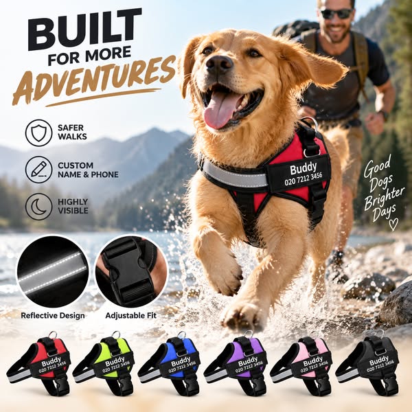 Ultimate Personalized No Pull Dog Harness