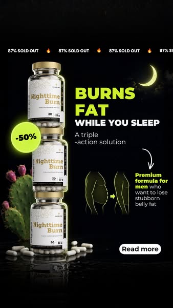 Boosts fat burning overnight