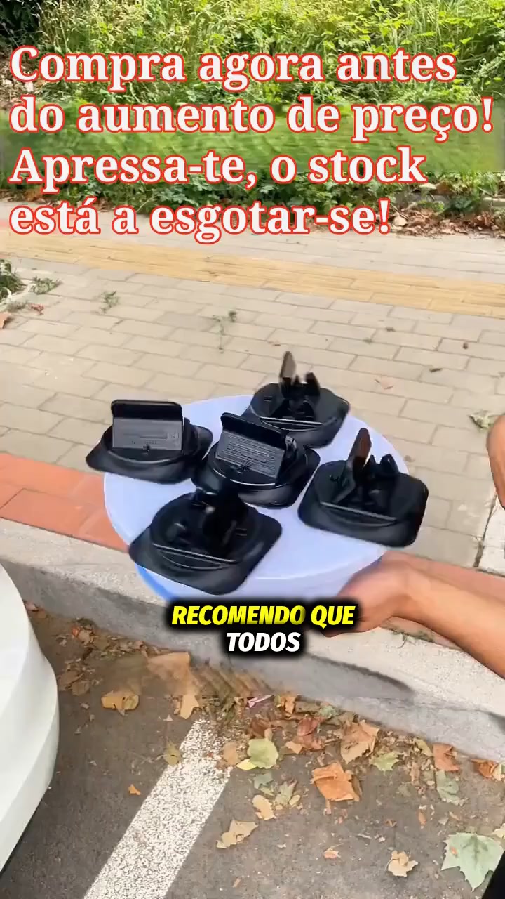 Mantém o telemóvel seguro enquanto conduzes