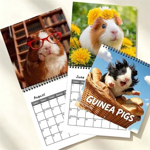 2027 Guinea Pig Calendar