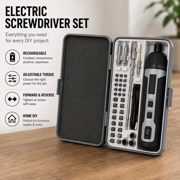 Still tightening every screw by hand?