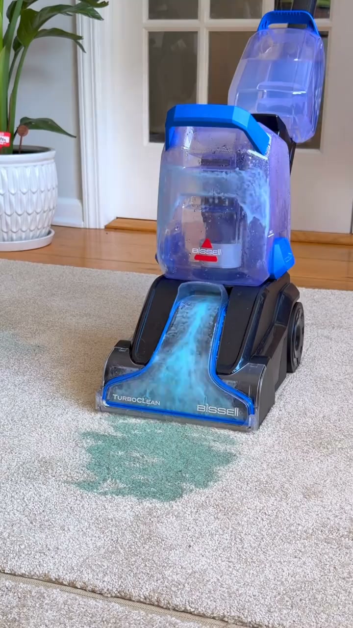 Deep Clean Dirt & Stains Like a Pro! TurboClean Carpet Cleaner