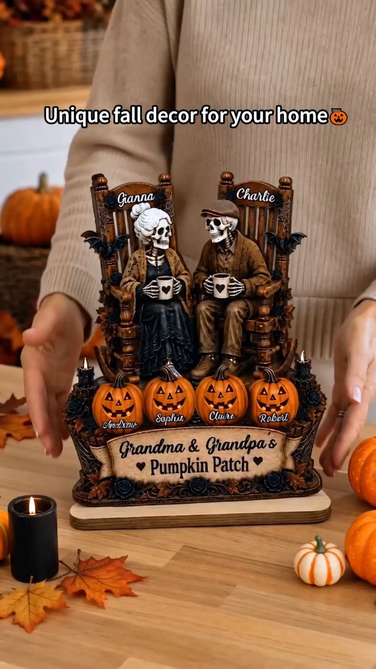 Personalized Skeleton Couple Plaque