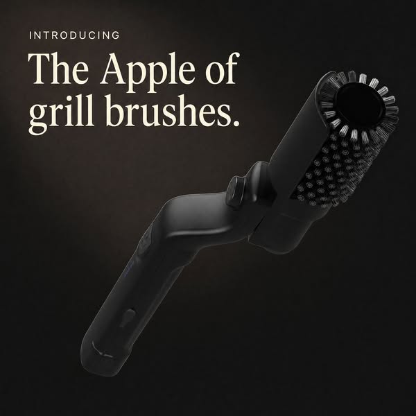 The First Cordless Electric Grill Brush | 50% Off