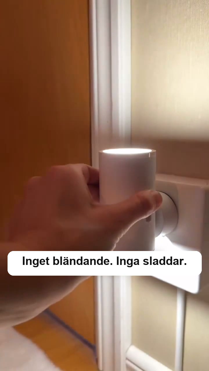 Lampan som tänds av sig själv – varje kväll