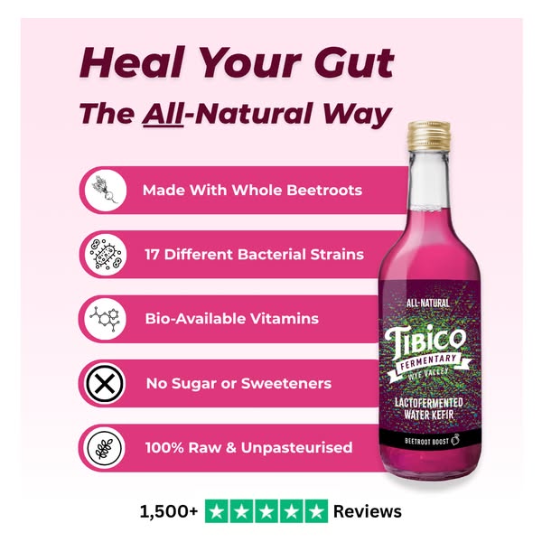 The All-Natural Lacto-Fermented Water Kefir