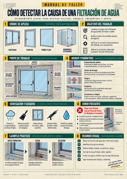 +180 Mapas Visuales de Aluminio y Vidrio