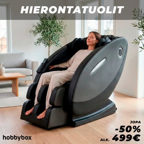 Hierontatuolit edullisesti