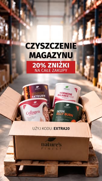 20% zniżki na cały zakup